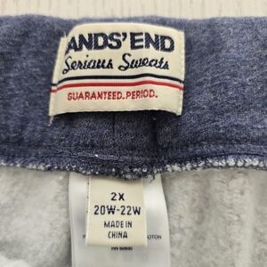 Lands' End Blue Sweatshirt 2X